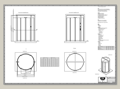 Drawing - R 65 Security Portal