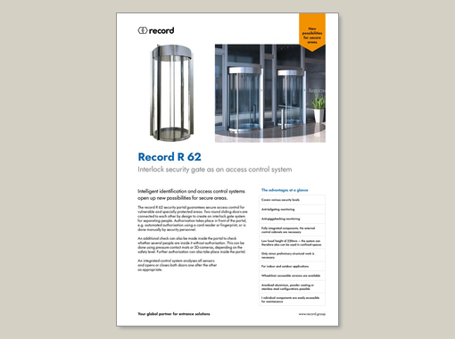 Record R 62 – Datasheet