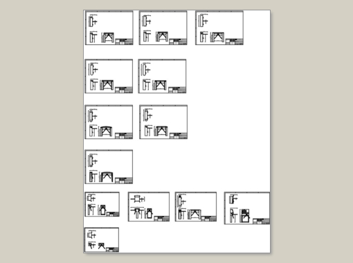 record Durapod technical drawings